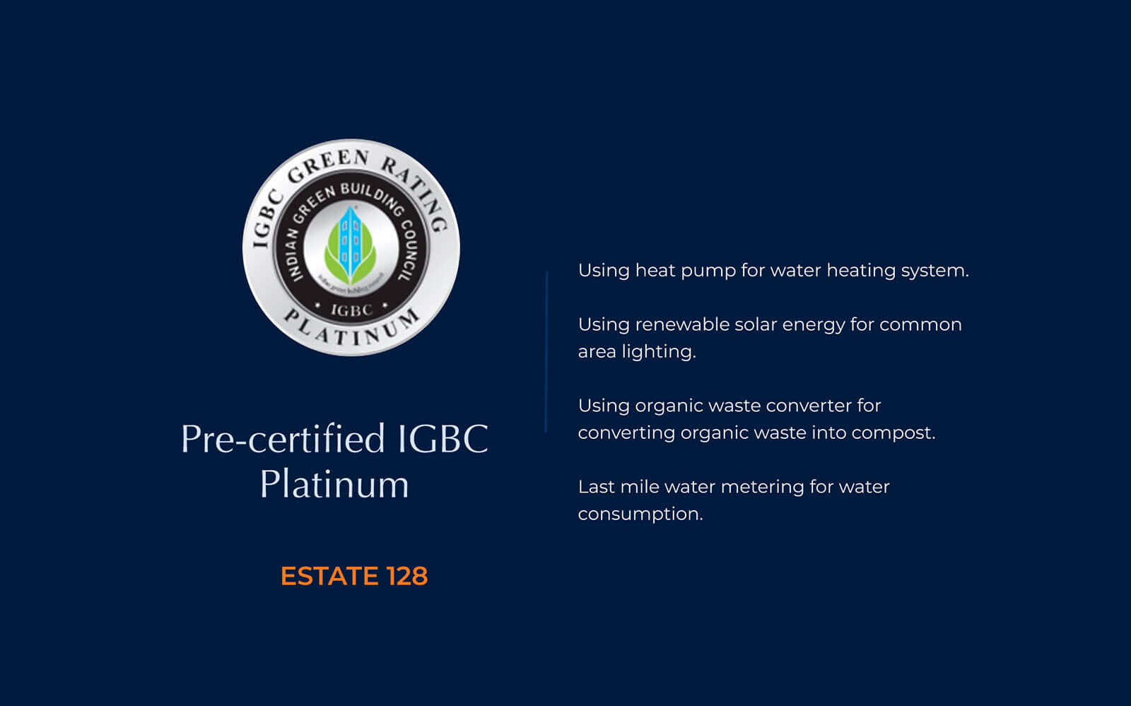 Wellness real estate | Estate 128 | Pre-certified IGBC Platinum