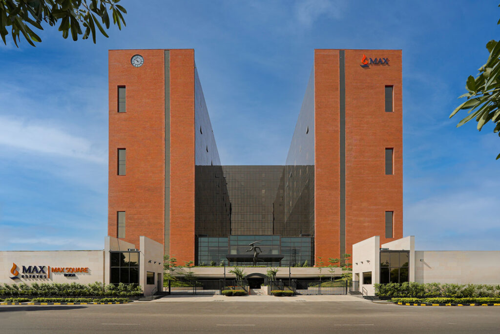 Max Square Noida commercial building exterior