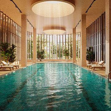 Estate 361 Gurgaon | Indoor pool in Gurugram