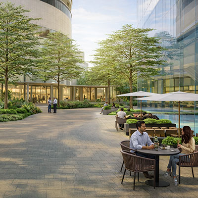 Alfresco Seating at The Loop