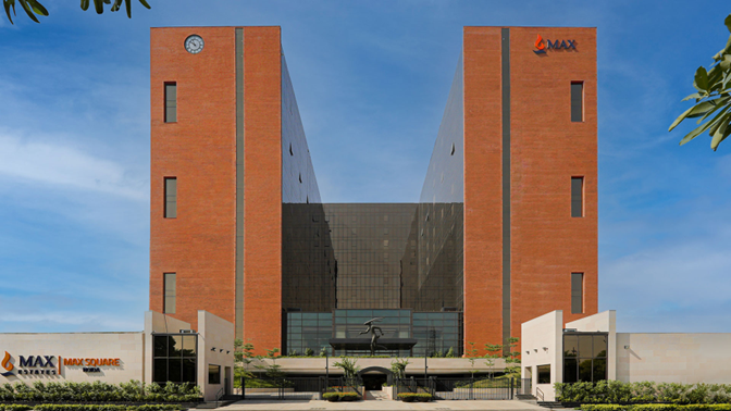 Max Square commercial office building in Noida